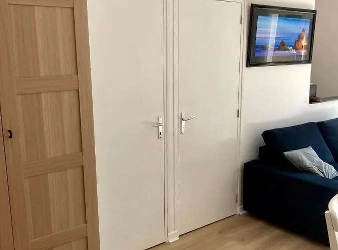 アパート Charming 1 Bedroom Flat, Center With Pool And Car Park ビアリッツ