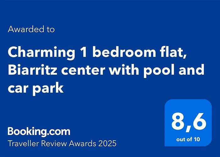 Charming 1 Bedroom Flat, Center With Pool And Car Park *